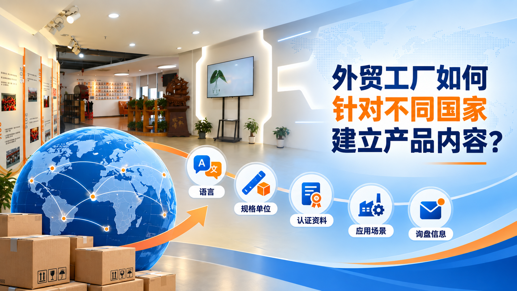 外贸工厂不同国家产品内容配图