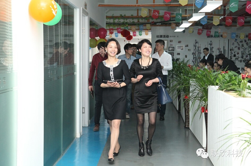 温州市发改委局长莅临联欣科技视察工作
