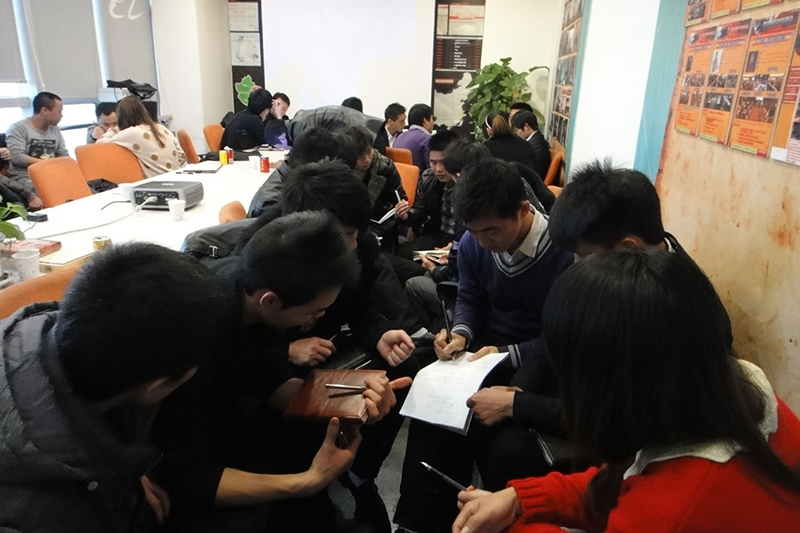首次参加阿里总部高层来温的座谈会-财富中心